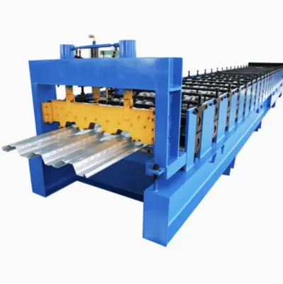 Metal Decking Floor System Roll Forming Machine - Saudi Arabia