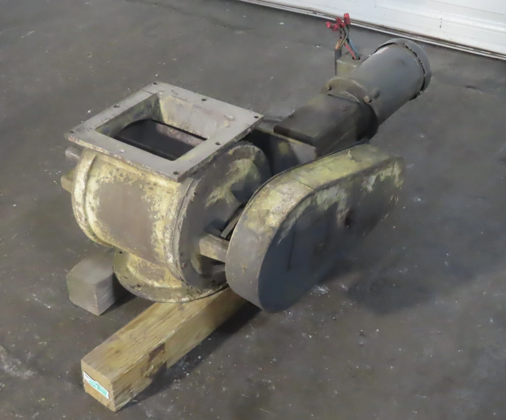 used Shick Rotary Airlock, stainless steel, 3/4 hp