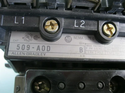 USED Allen-Bradley 509-AOD