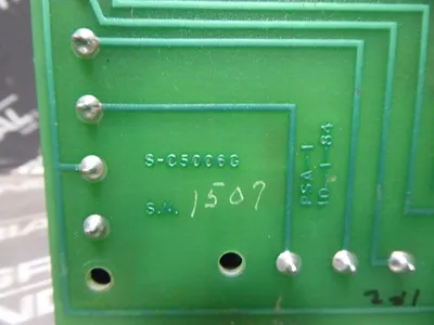 System Controls Inc. S-C5006G Relay Control Board Used