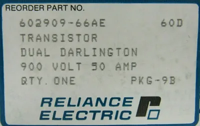 NEW RELIANCE ELECTRIC 602909-66AE TRANSISTOR POWER BLOCK 60290966AE