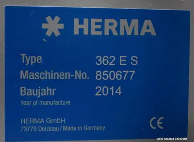 USED HERMA 362ES