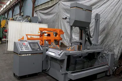 20" X 24" HEM MODEL VT130HA-60SS VERTICAL SAW