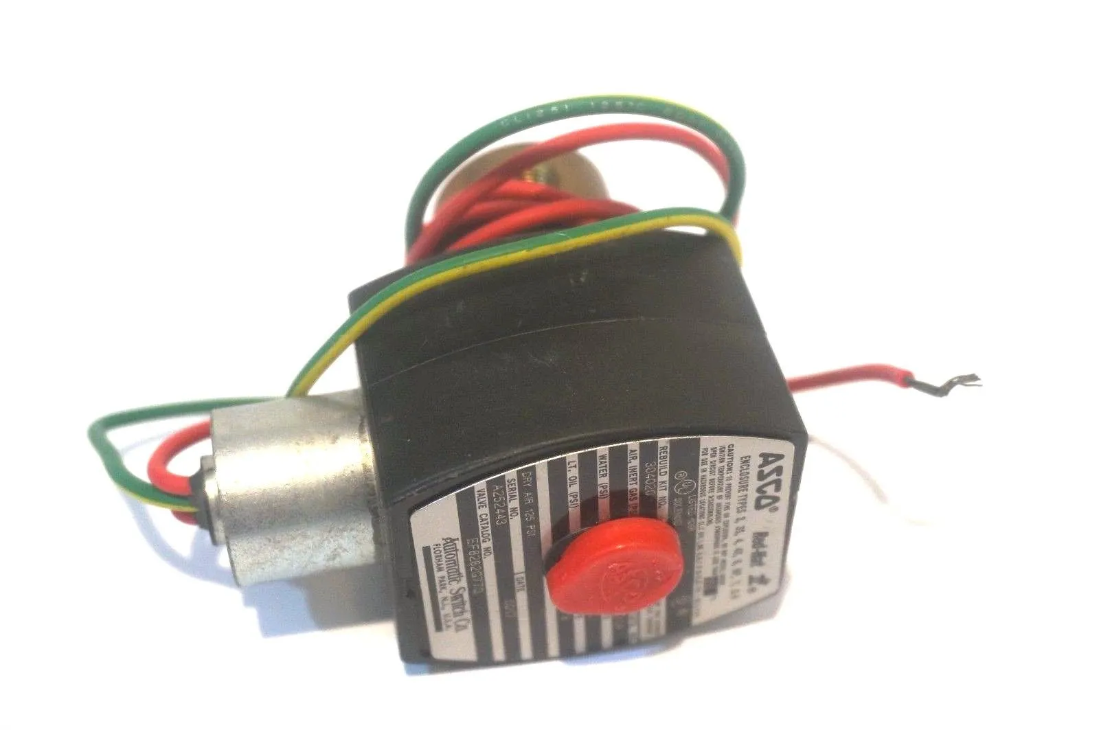 NEW ASCO EF8262G77Q SOLENOID VALVE