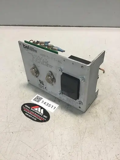 Used BEL HBB15-1.5-AG Power Supplies Michigan US | Ideal Machinery #593891