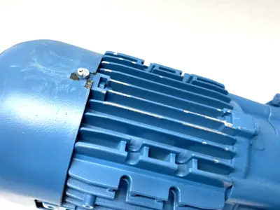 USED WEG HELICAL WORM GEARED MOTOR 19016014