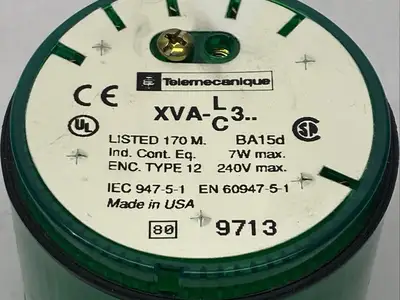 Used Telemecanique Telemecanique XVA-C33 Light Source Equipment Michigan US | Maverick Industrial Sales #1400702
