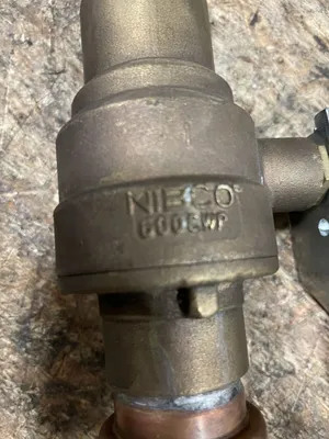 NIBCO 1” Manual Brass Ball Valve 600CWP
