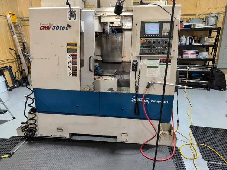 Used 2006 DOOSAN DMV 3016L Vertical Machining Centers Texas US | Revelation Machinery #450002
