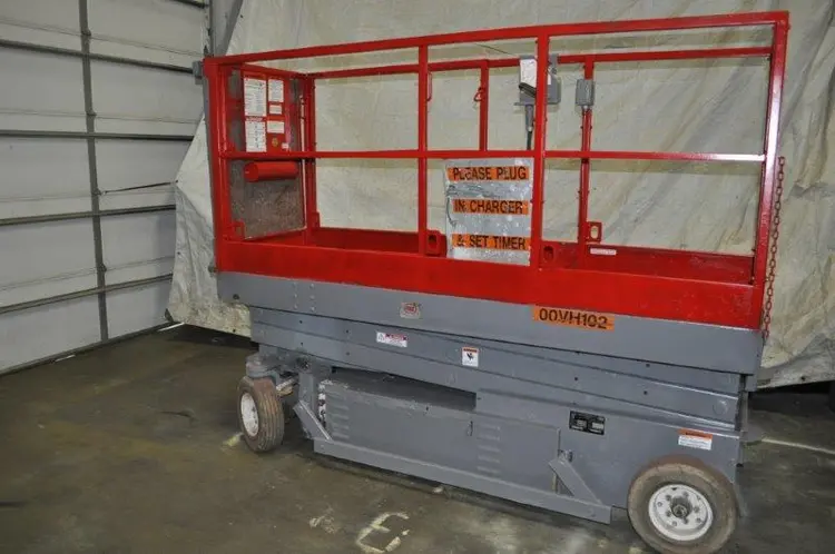 Used 1990 MAYVILLE 2034HT Scissor Lifters Ohio US | D & D Industries #437647