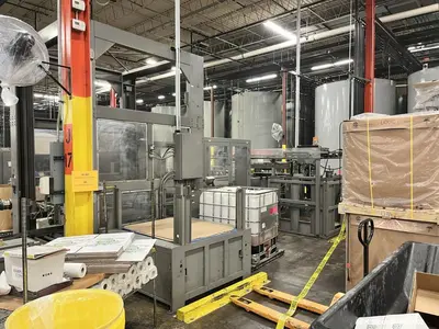 CHSC Model AC-1000 Depalletizer for Glass Bottles – 4–5 Sweeps per Minute