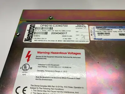 USED NEMATRON INDUSTRIAL PC COMPUTER CONTROL