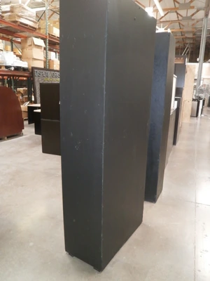 Custom Black Design storage Design Furniture Re-purpose 34"X"x16"X 80" 6 shelves