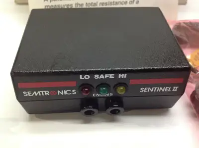 USED SEMTRONICS SENTINEL II RESISTIVE WRIST STRAP MONITORING SYSTE