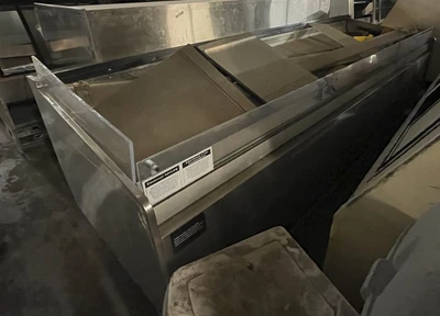 1-0550 Hill Phoenix BSD-SW-R 12’ Remote Service Single Deck Merchandiser Cooler