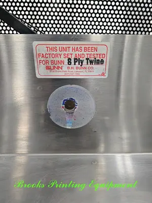 Bunn Tying Machine