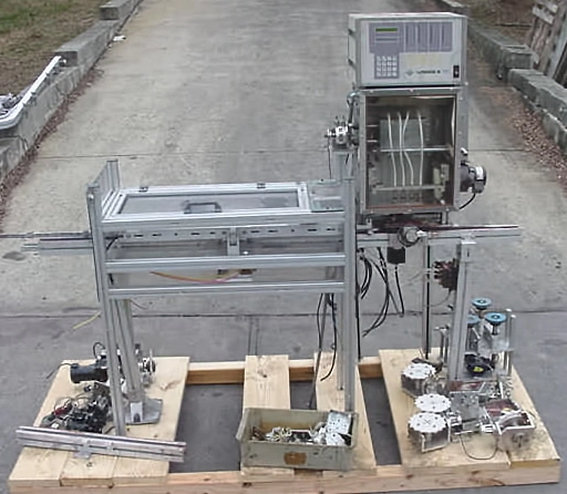 Used FOUR PISTON  HEATED HOT POUR FILLER 4 PISTON HOT POUR Piston Fillers New Jersey US | Champion Trading Corporation #423571