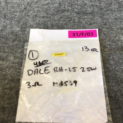 Used Dale 50539 Misc Electrical & Power Parts California US | Davliegogo LLC #1730094