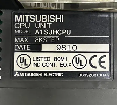 Used MITSUBISHI A1SJHCPU PLC Processors Ohio US | Surplus Asset Holdings #1242688