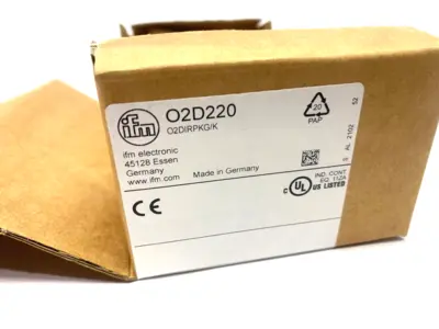 NEW IFM OBJECT RECOGNITION SENSOR, 640 X 480, INFRARED LIGHT, O2DIRPKG/K