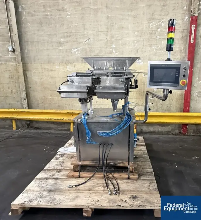 Used Pharmapack Pharmapack Technologies Dual Head Electronic Counter, Model PP-08 Accumulation Tables Ohio US | Federal Equipment Company #564058