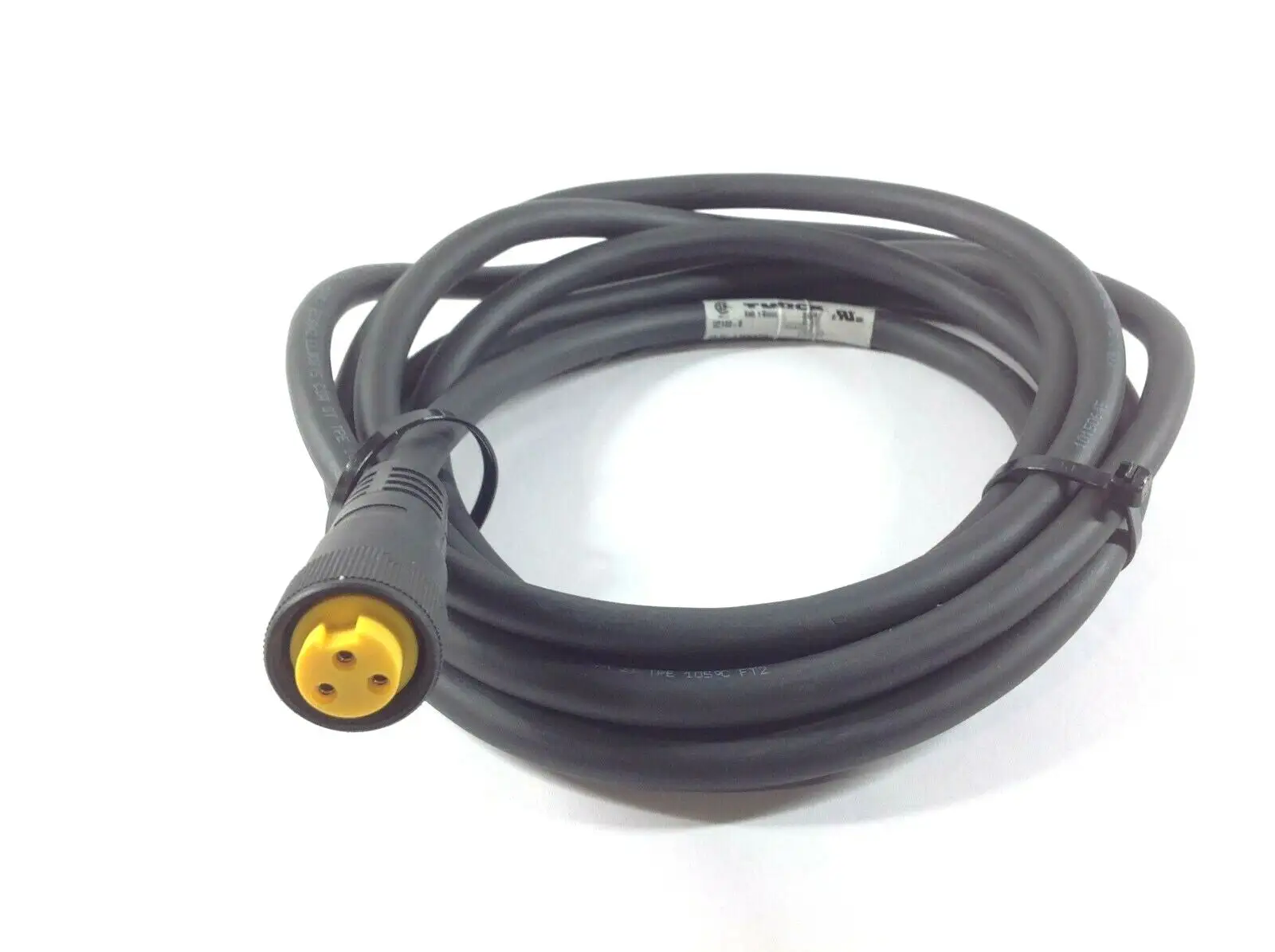 USED TURCK MINIFAST MOLDED CORDSET 3 PIN U2140-0