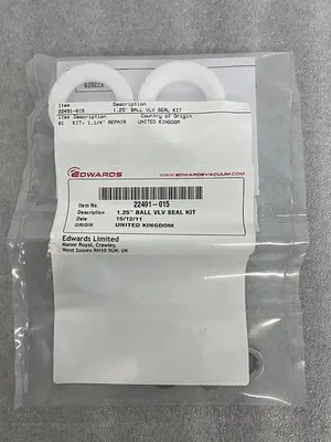 EDWARDS 1.25'' BALL VLV SEAL KIT (LOT OF 2)