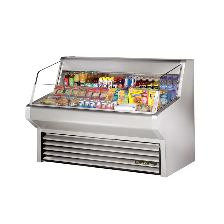 Used True THAC-60-S-HC-LD Open Air Merchandisers (coolers) Illinois US | Falcon Restaurant Supply #1373805