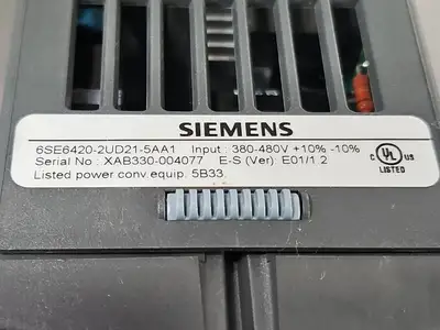 Used Siemens Micromaster 420 PLC Processors South Carolina US | Palmetto Automation #1506069