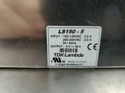 TDK Lambda LS150-5 Switching Power Supply 4C