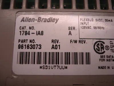 USED ALLEN BRADLEY 1794-IA8 INPUT MODULE 1794IA8
