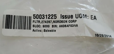 NEW Nordson 274287B