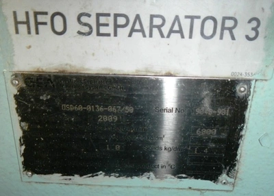 Used _UNKNOWN_ _UNKNOWN_ Disc Stack Centrifuges Florida US | Sanders Equipment #1284674