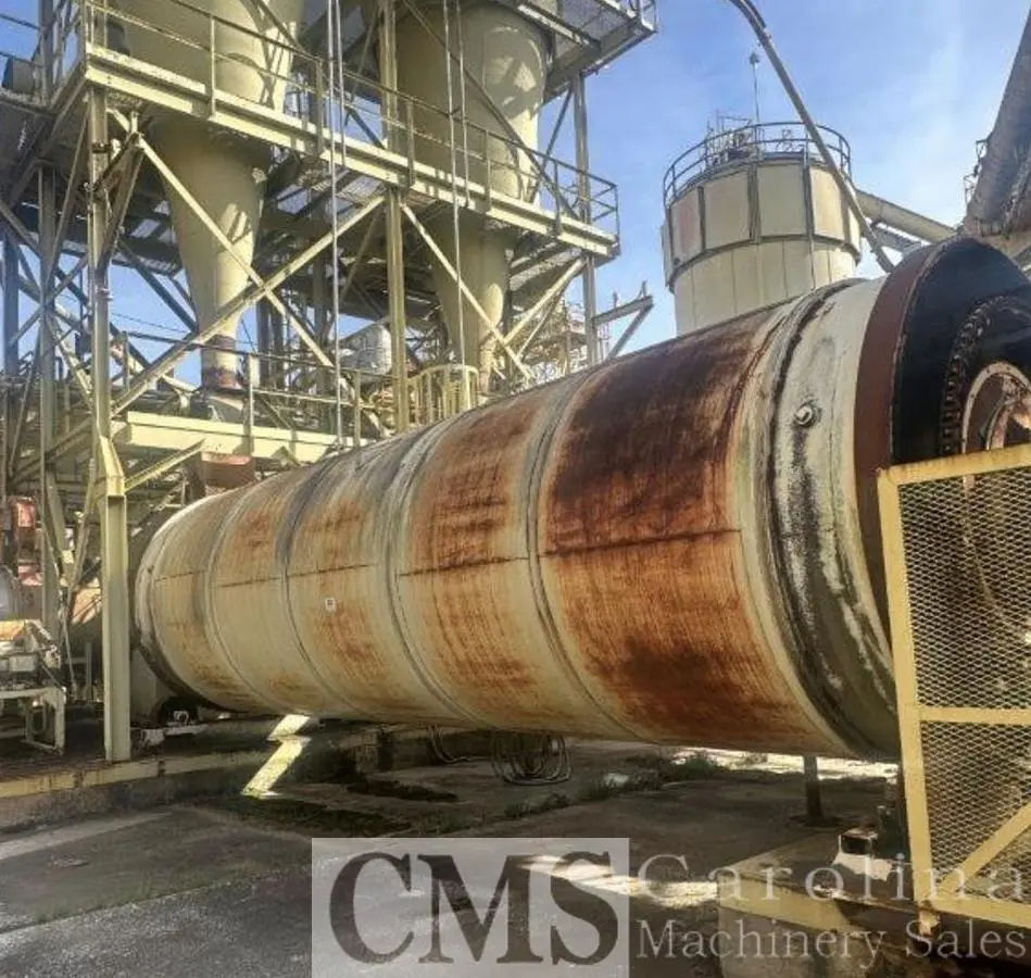 USED MEC 8X30 TRIPLE PASS DRUM DRYER