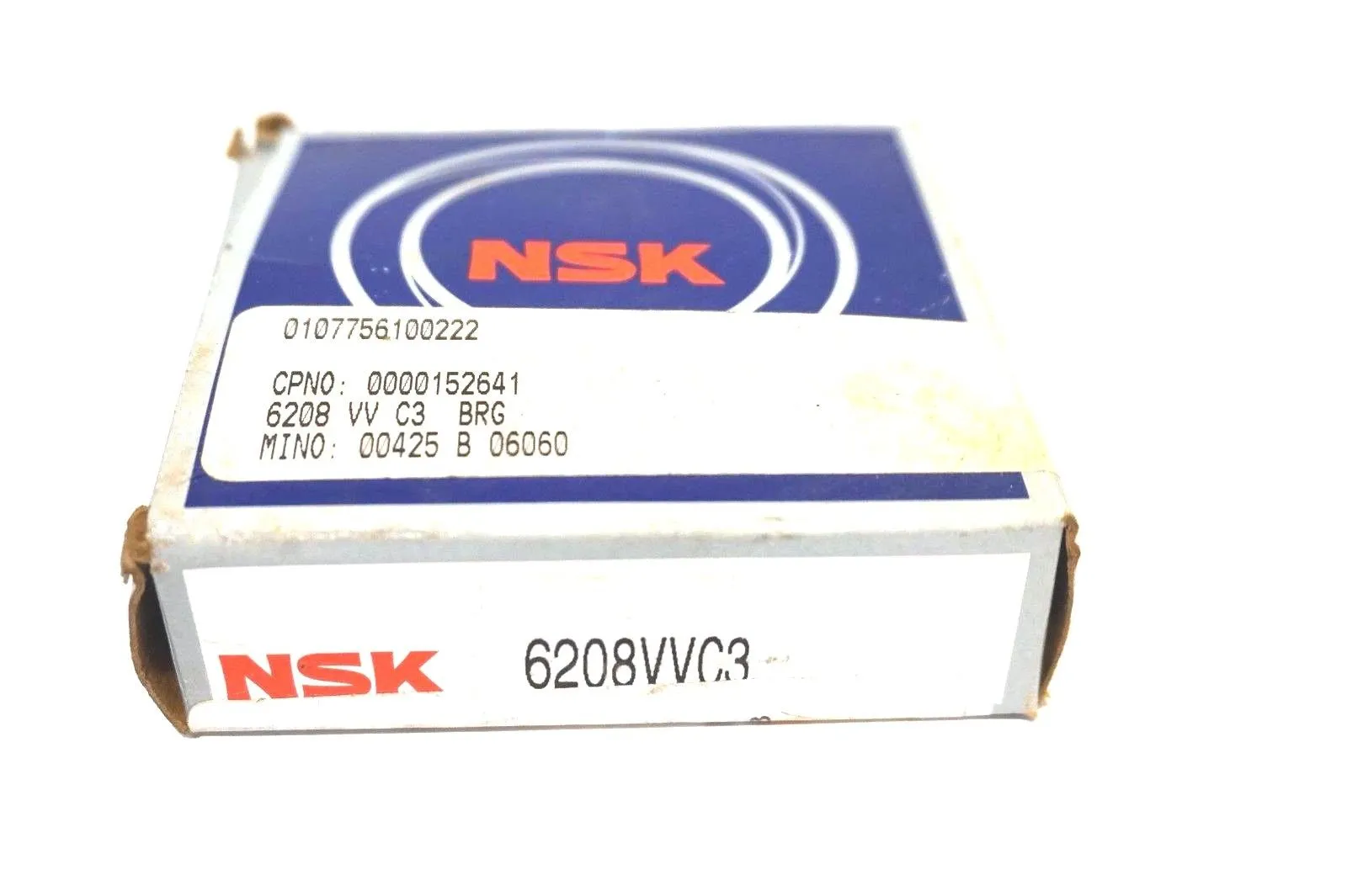 NEW NSK 6208-VVC3 BALL BEARING 6208VVC3