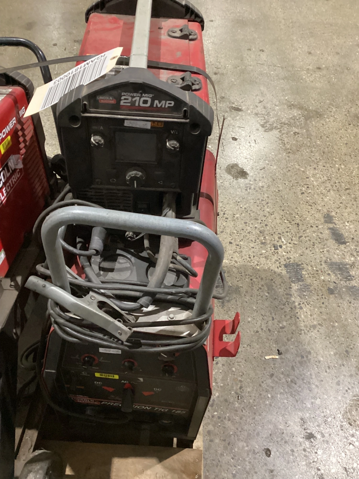 USED LINCOLN ELECTRIC POWER MIG 210 MP
