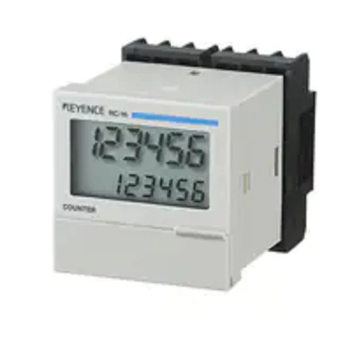 Keyence RC-16 LCD Display Electronic Preset Counter, 48-mm 6-Digit 7-Segment LCD [New]