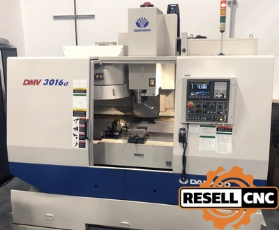 Used 2004 DAEWOO DMV 3016 Vertical Machining Centers Florida US | Resell CNC #1130300