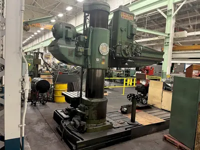 8' X 19" CINCINNATI BICKFORD MODEL #6E RADIAL DRILL: STOCK #18554