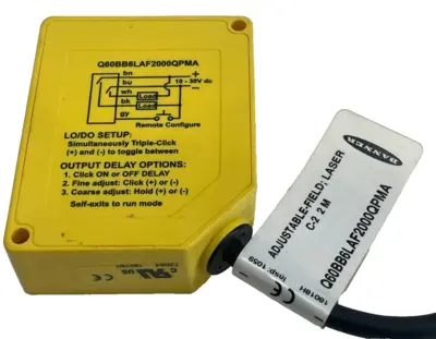 NEW BANNER ENGINEERING Q60BB6LAF2000QPMA OPTICAL SENSOR