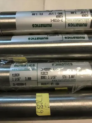 New | in-Stock NUMATICS M18020 Cylinders | Surplus Asset Holdings #1206422