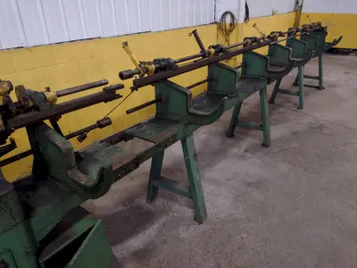 3/8" LEWIS MODEL #8CV WIRE STRAIGHTEN & CUT MACHINE: STOCK  16185