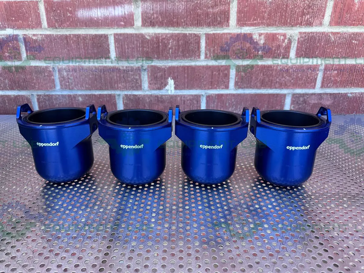 USED LOT OF 4 - EPPENDORF S-4X UNIVERSAL ROTOR BUCKETS 1000 ML