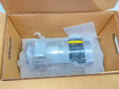 New | in-Stock Baldor Reliance Permanent Magnet Motor 0.75HP 1750RPM 90VDC D.C. Motors Michigan US | Maverick Industrial Sales #1400771