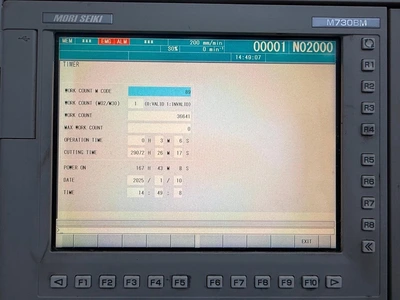 2012 MORI SEIKI NLX-2500/700 CNC Lathes | SNL Machine Trader LLC (3)