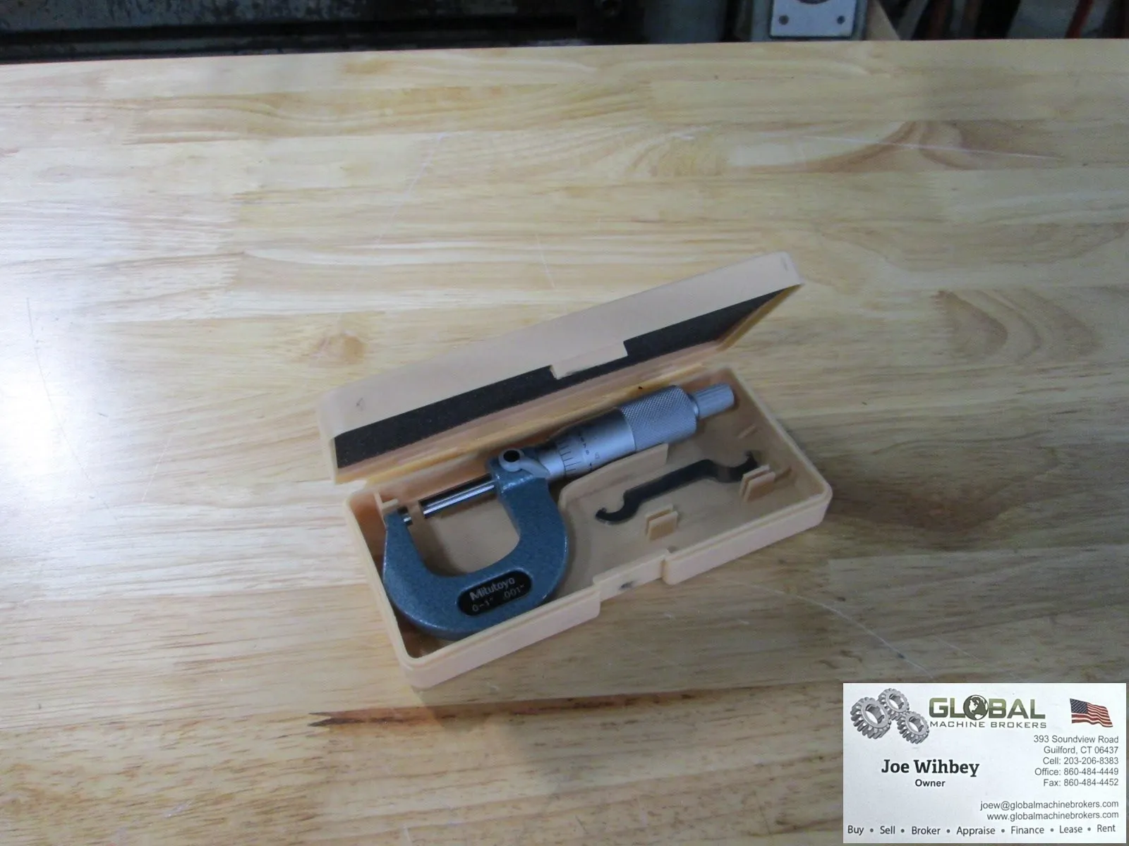 Mitutoyo 101-259 - Mechanical Outside Micrometer 0-1" Range