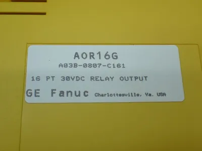 Used FANUC A03B0807C161 Input / Output Modules Ohio US | HGR 24 #885652