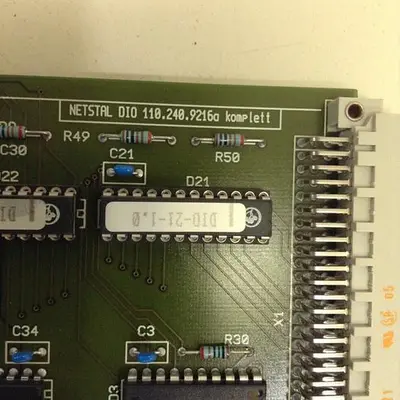 Used NETSTAL DIO 110.2409216A Circuit Boards Michigan US | Ideal Machinery #1252268