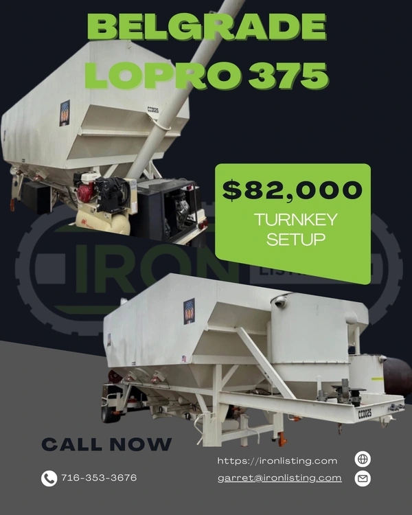 Used Belgrade Lopro 375 Cement Silo Florida US | Iron Listing #720104