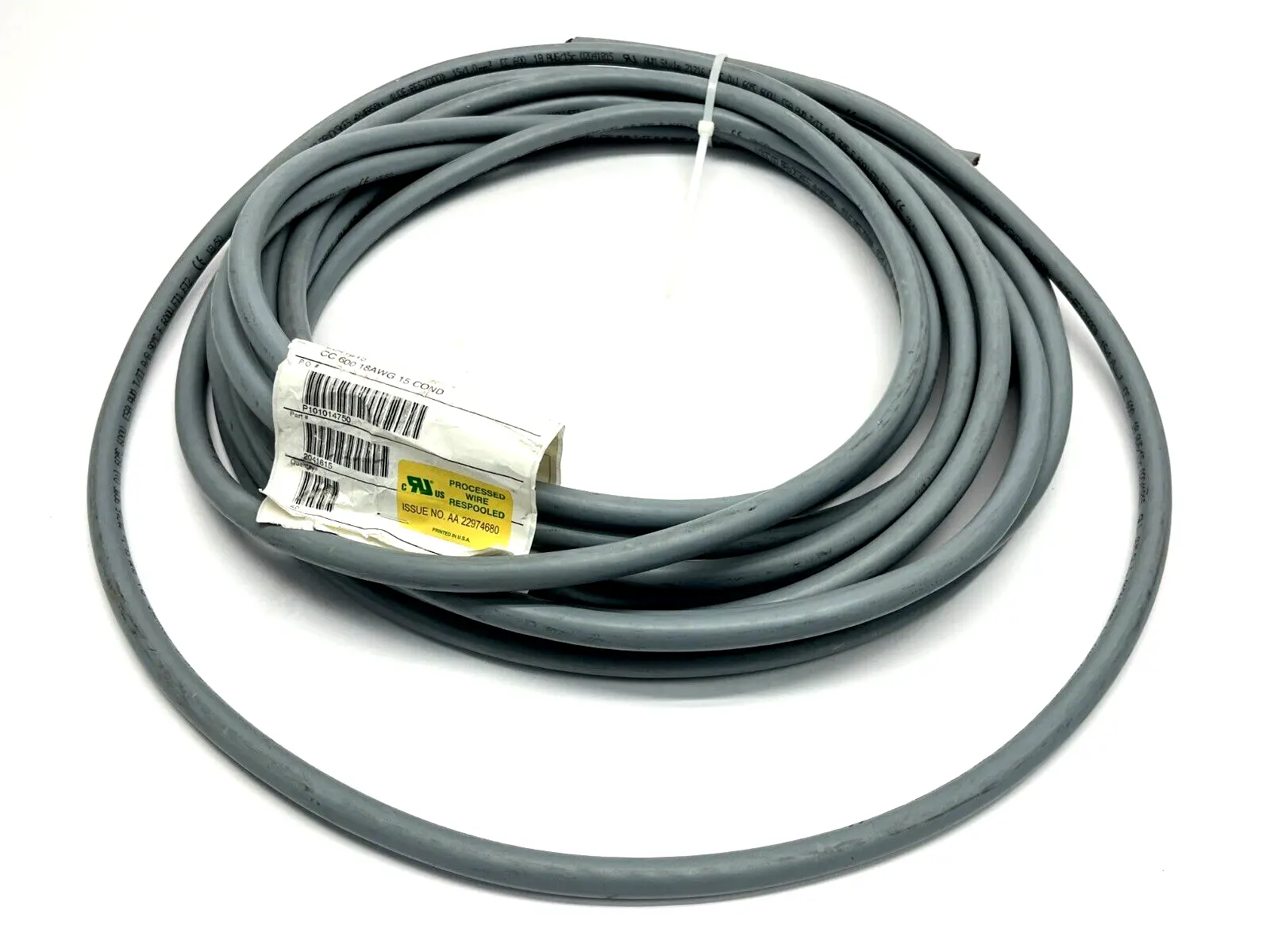 2041815 | SAB  CC 600 18AWG/15C Control Cable 40' Length - New Other